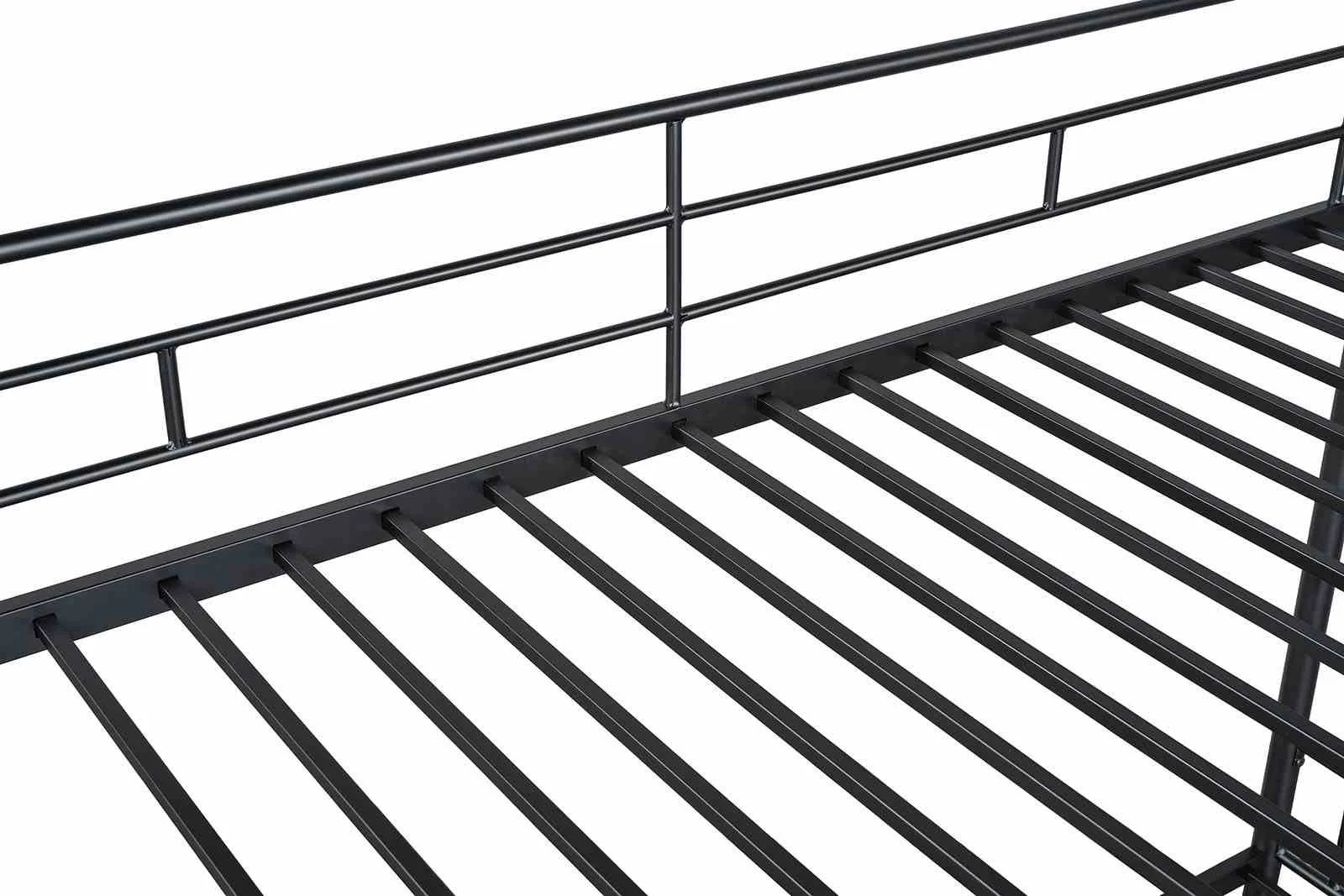 Hector Twin/Twin Metal Bunk Bed (K/D), Black - Image 7