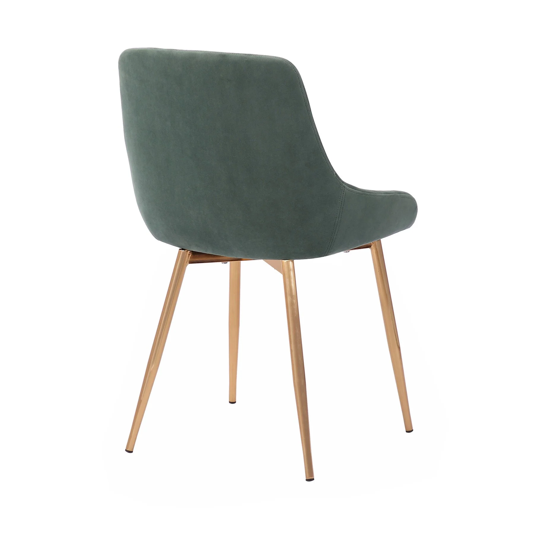 Heidi Sage Velvet Dining Accent Chair - Image 4