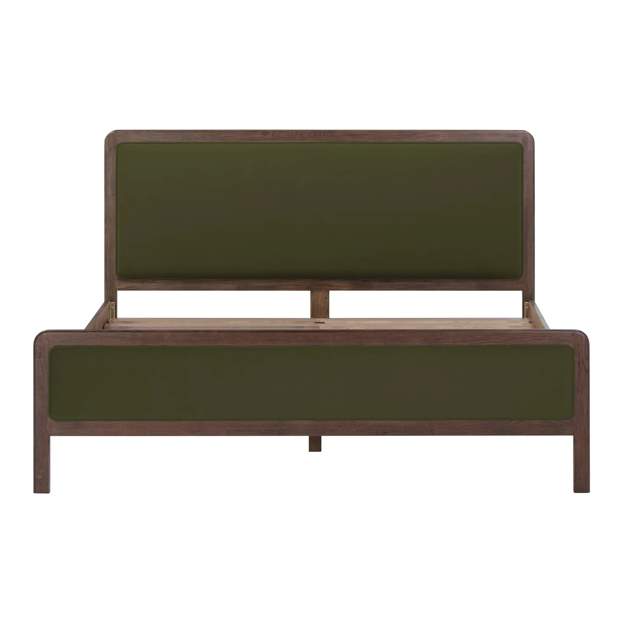 Hella Forest Green Velvet King Bed - Image 7