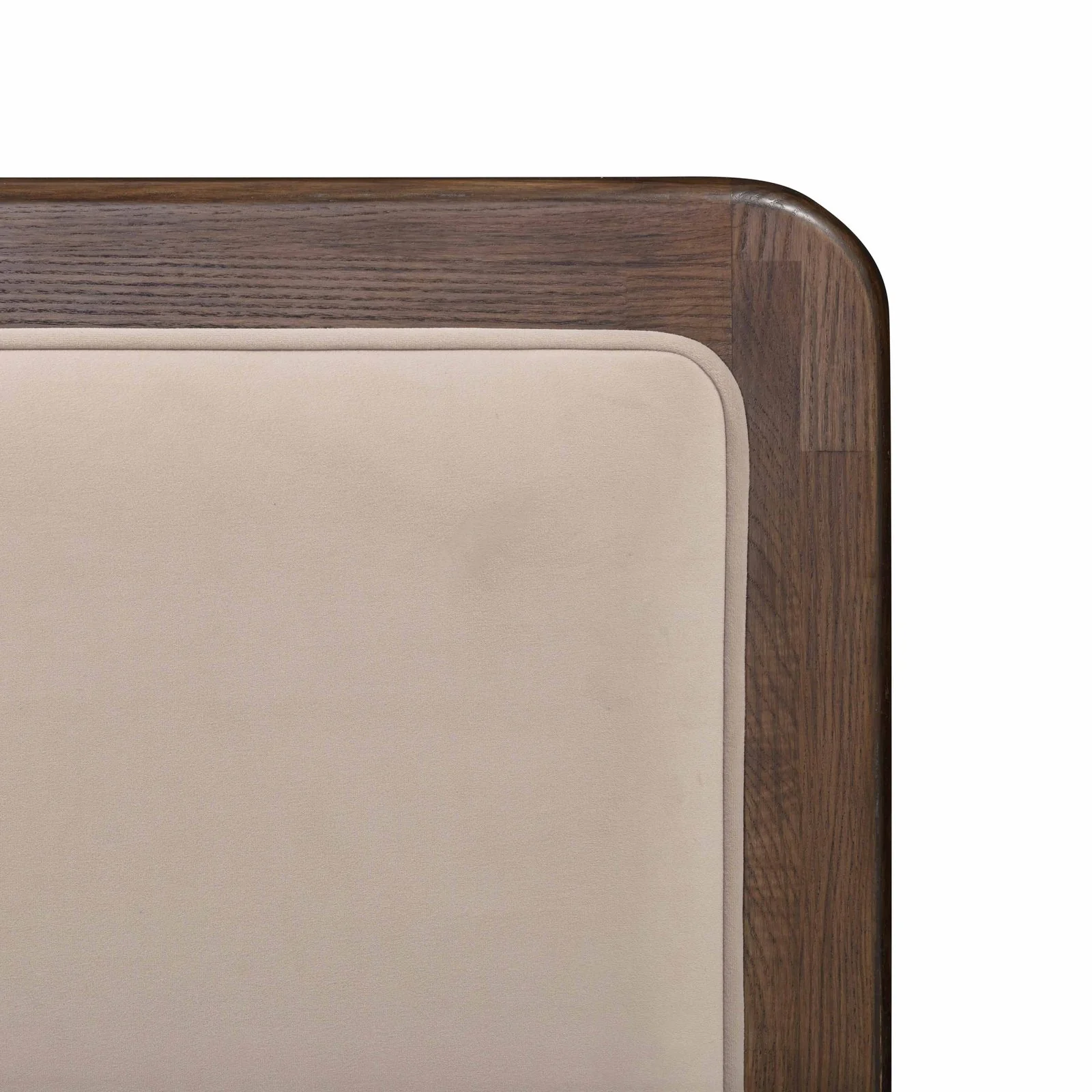 Hella Taupe Velvet King Bed - Image 8