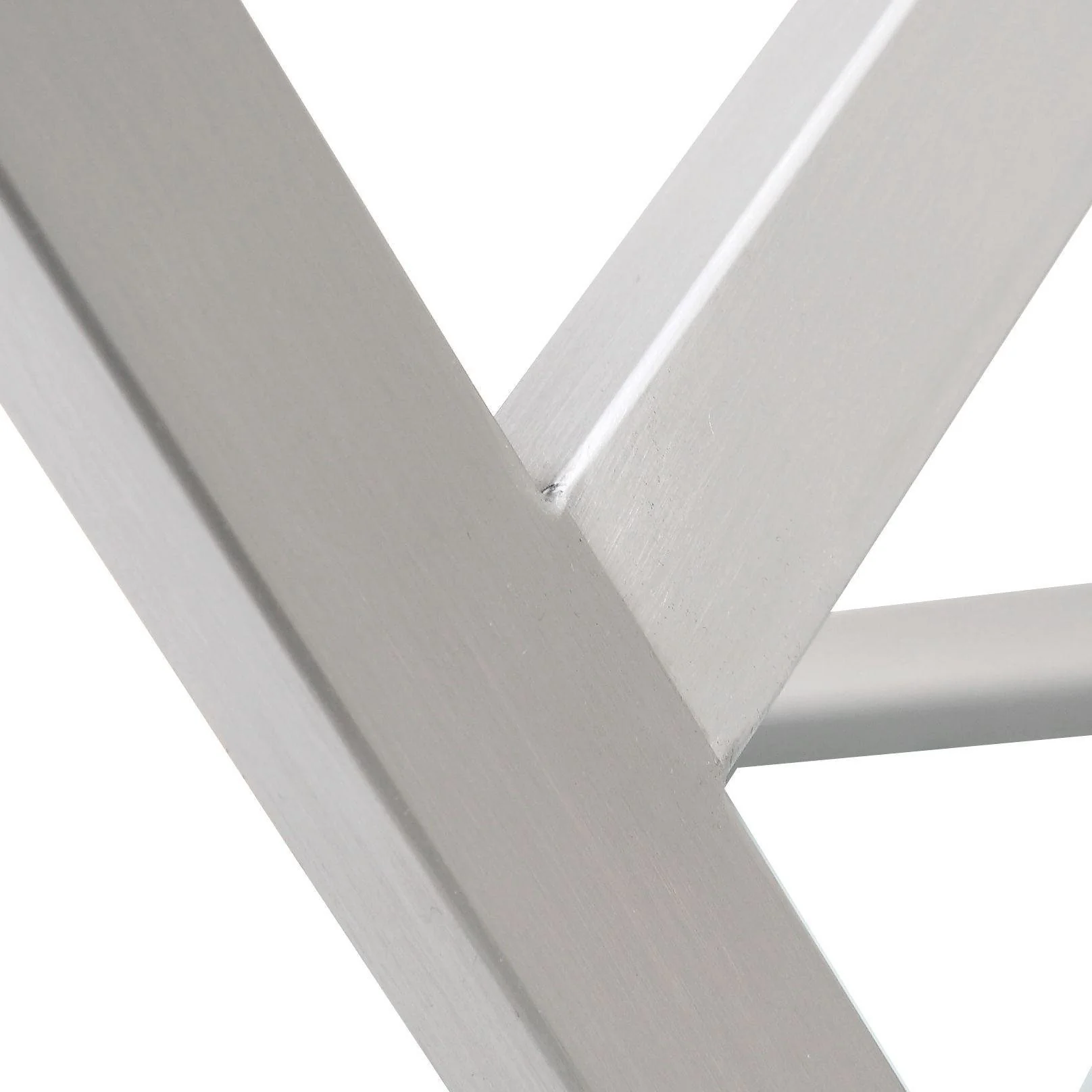 Helsinki White Performance Vegan Leather and Stainless Steel Counter Stool - Set of 2 - Image 8