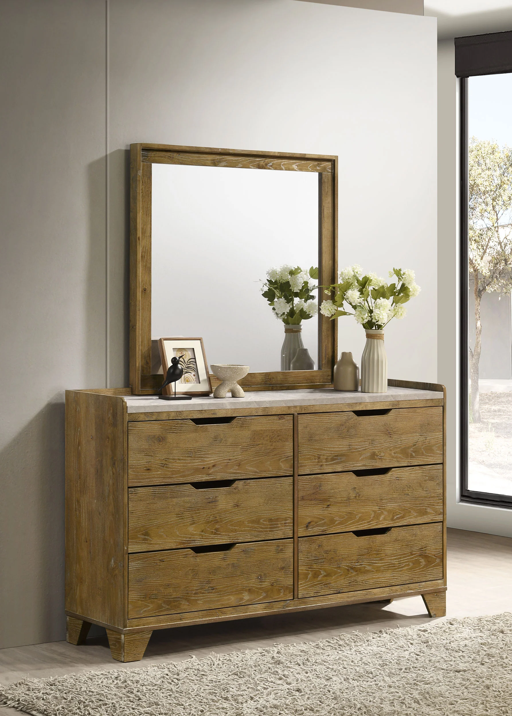 Henderson Dresser with Mirror - Image 2