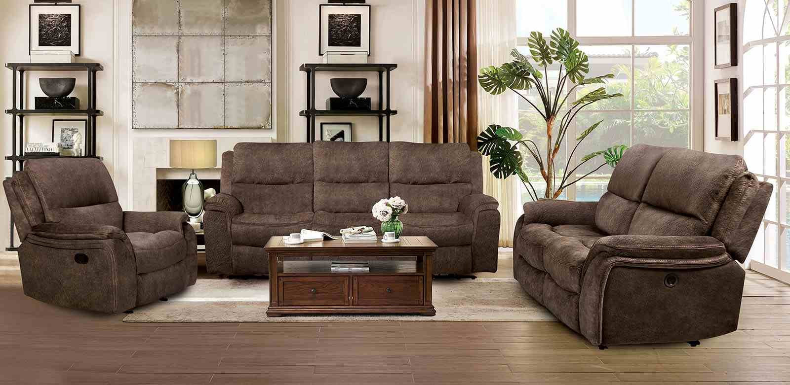 Henricus Glider Recliner, Dark Brown - Image 2