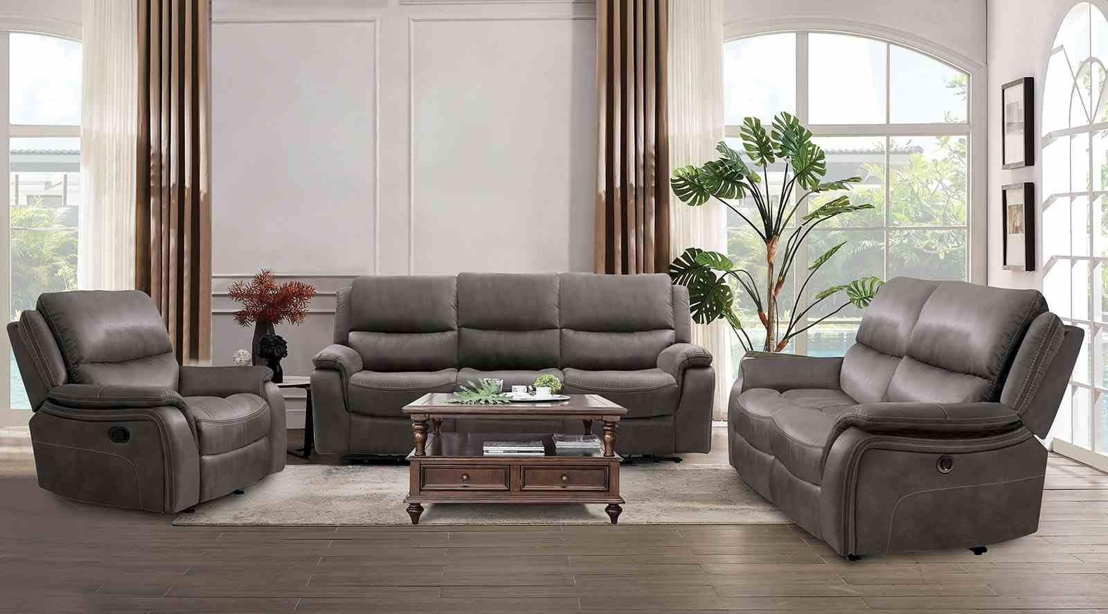 Henricus Glider Recliner, Dark Gray - Image 2