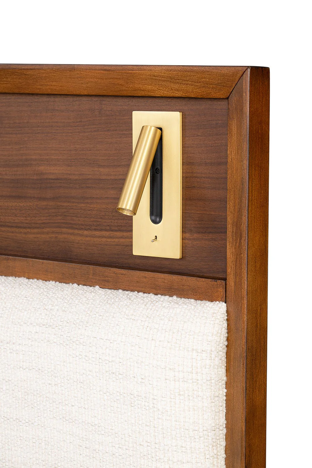 Hepburne E.King Bed, Walnut - Image 2