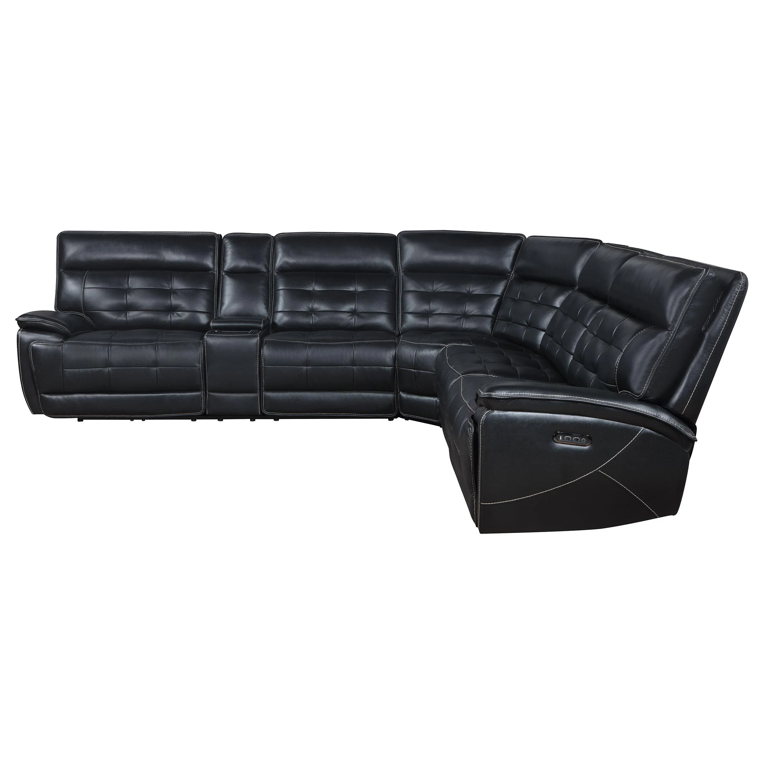 Hewitt Dual Power Reclining Sectional - Image 5