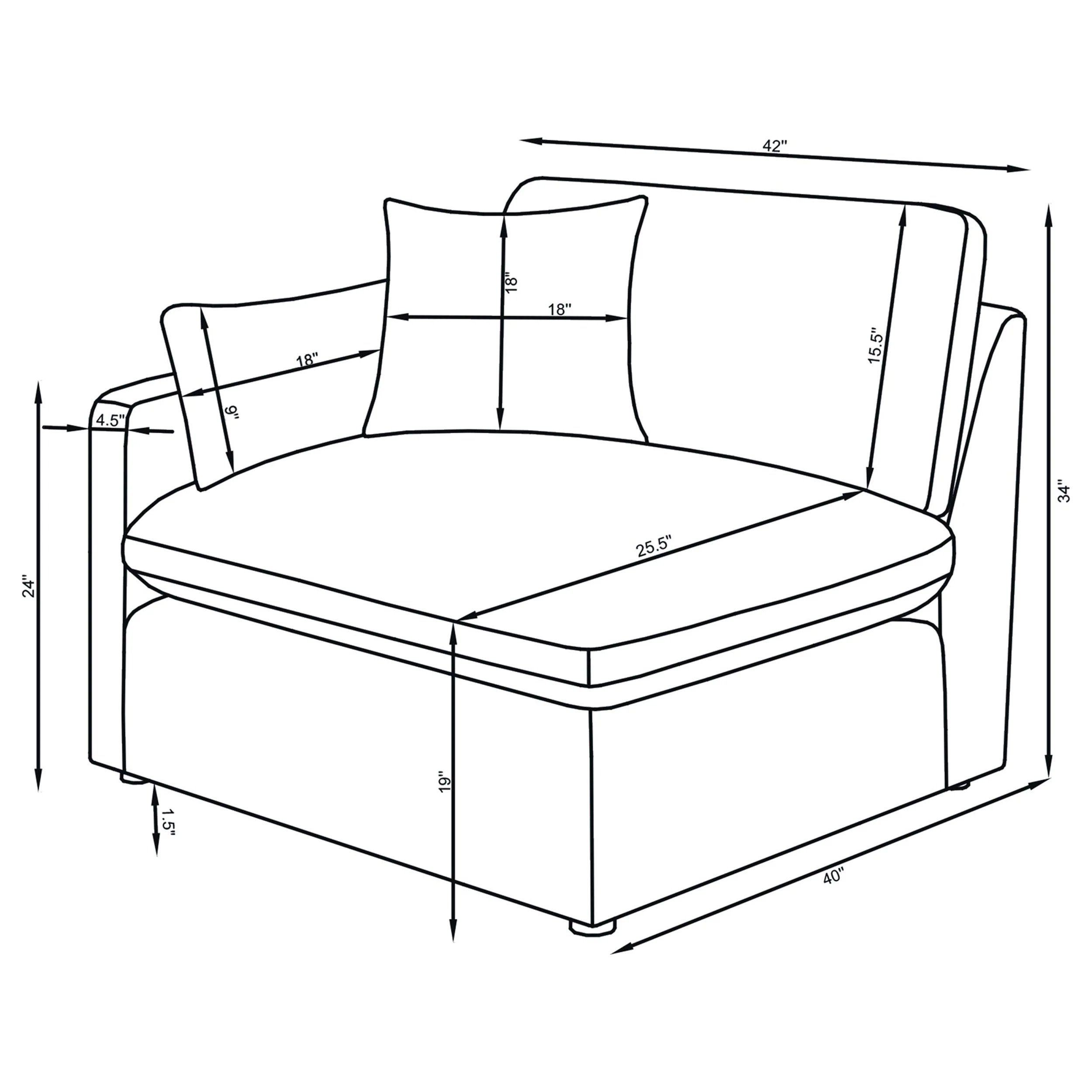 Hobson Modular Sectional Sofa - Image 49