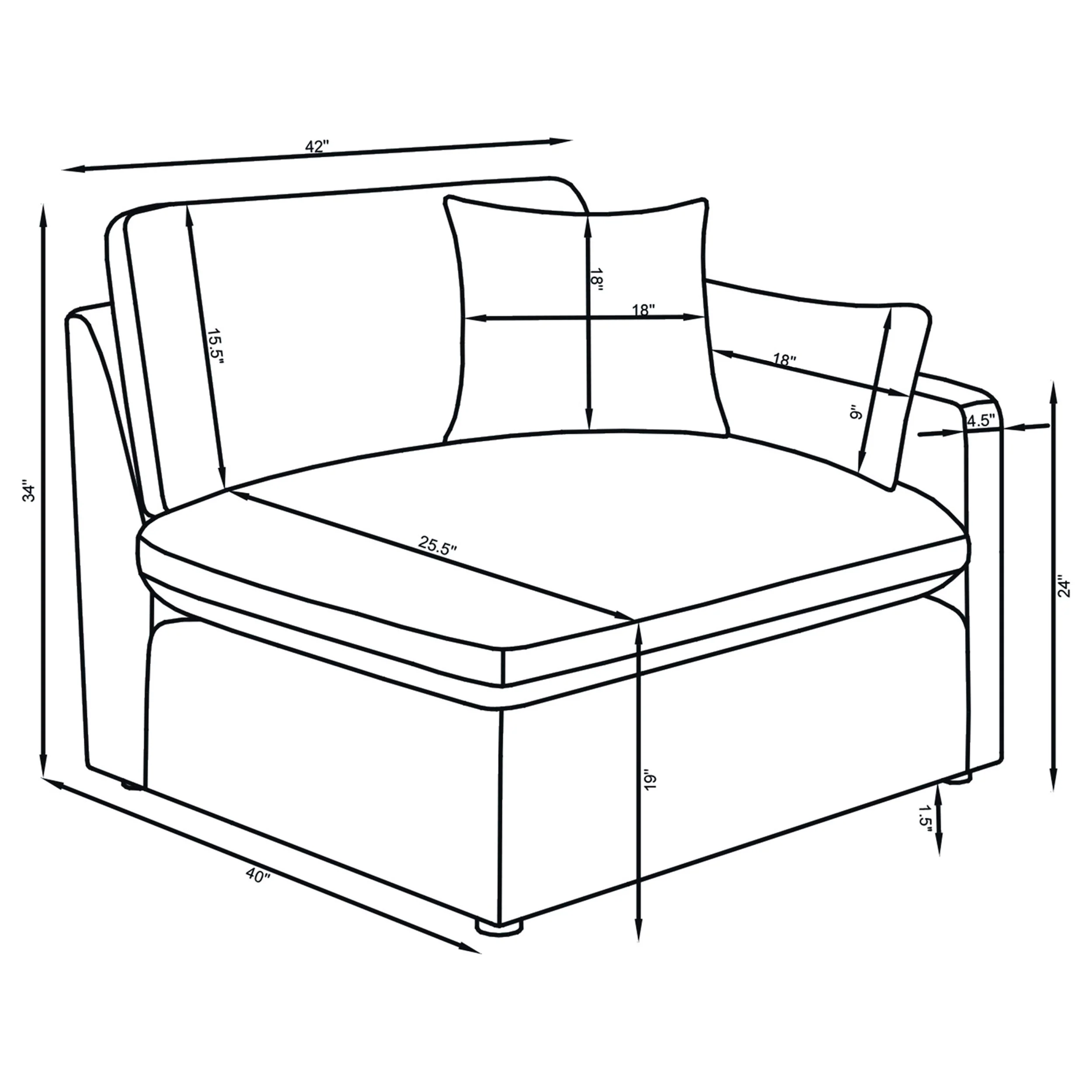 Hobson Modular Sectionals 8 - Image 15