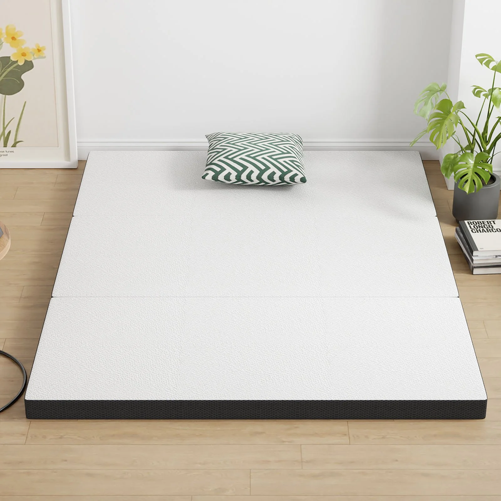 Hollyhock 3" Queen Tri-Fold Memory Foam Topper - Image 2