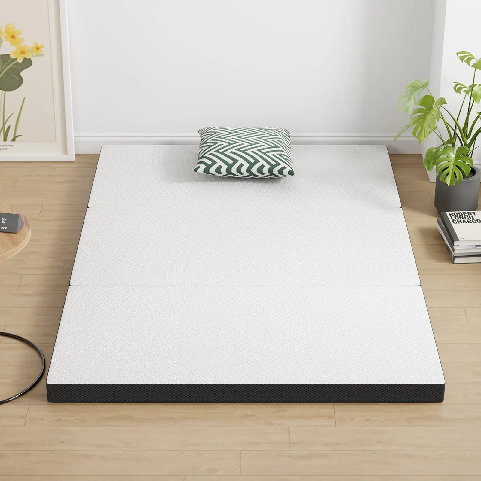 Hollyhock 4" Full Tri-Fold Memory Foam Topper - Image 2
