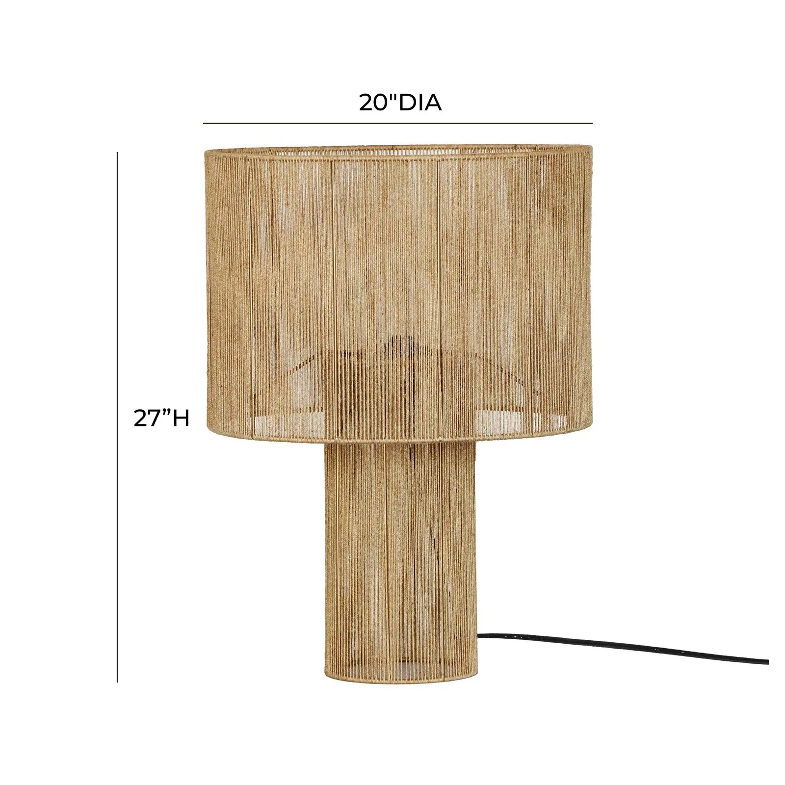 Hope Natural Large Table Lamp - Image 6