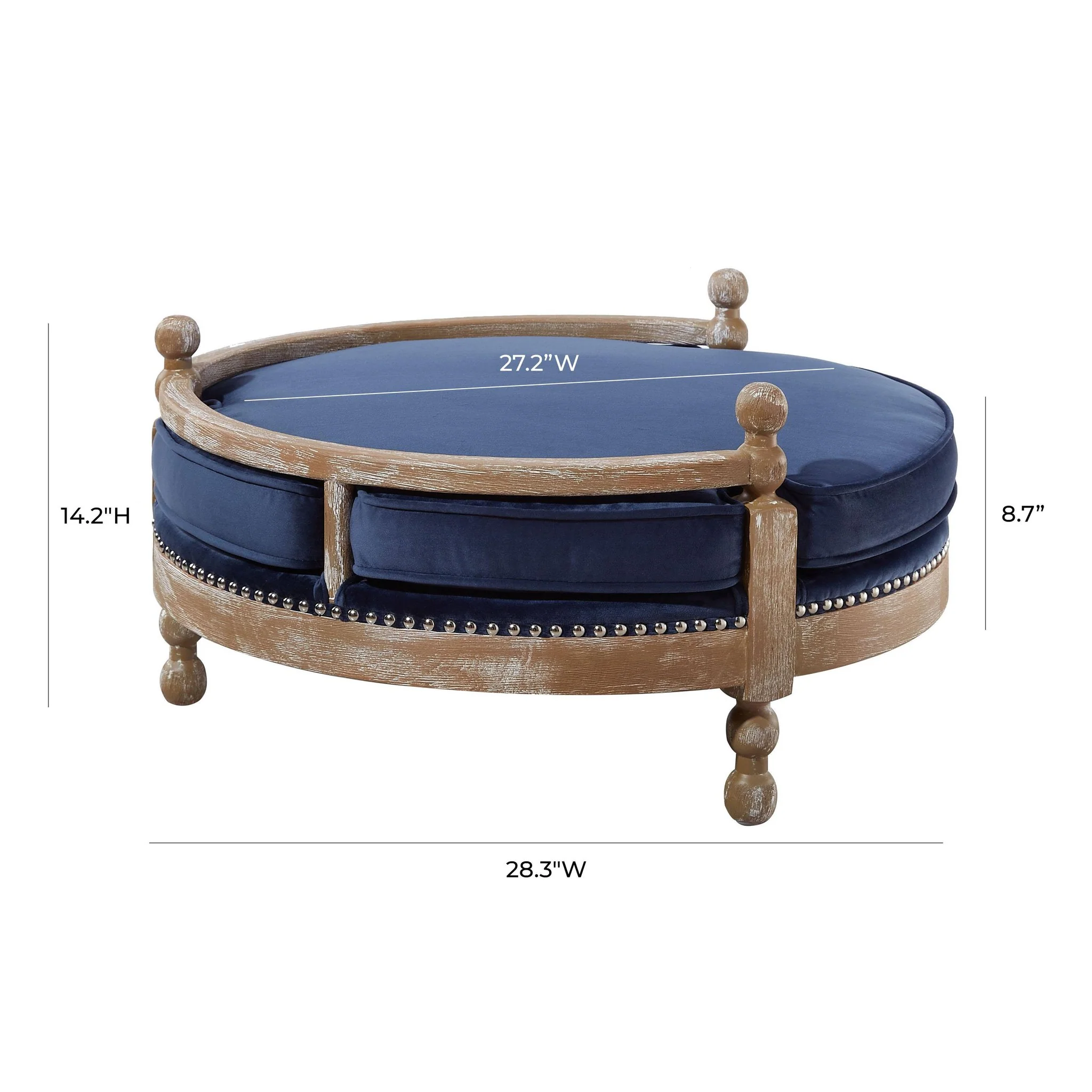 Hound Navy Pet Bed - Image 7