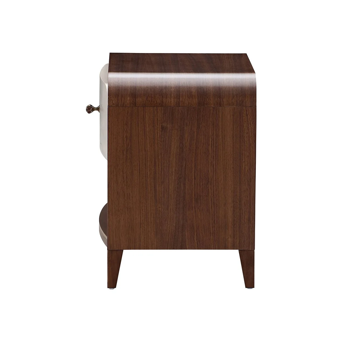 Houston 1-Drawer Nightstand - Walnut - Image 3