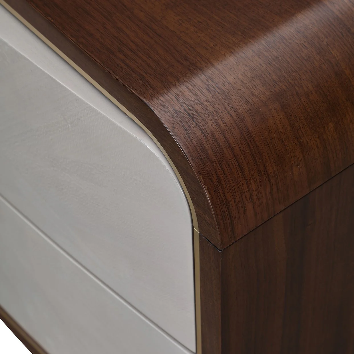 Houston 2-Drawer Nightstand - Walnut - Image 10