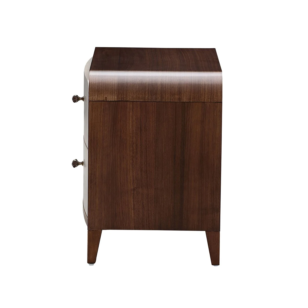 Houston 2-Drawer Nightstand - Walnut - Image 4