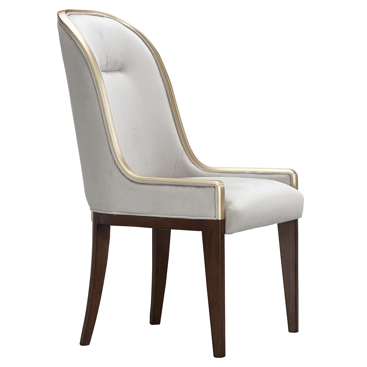 Houston Dining Side Chair - Porcini/Walnut - Image 2