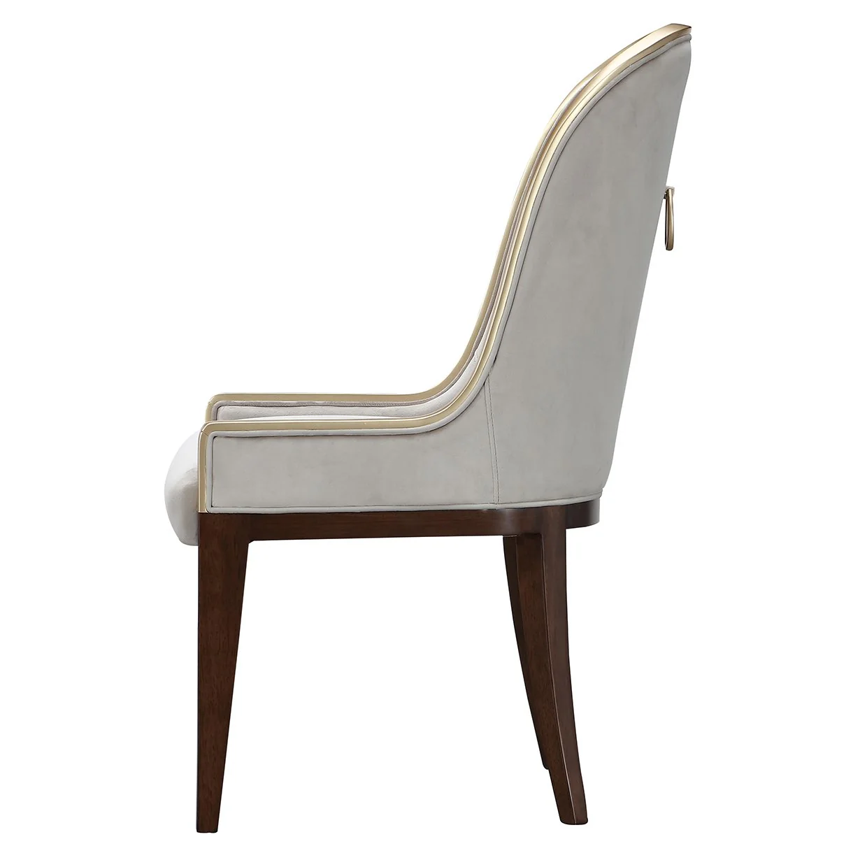 Houston Dining Side Chair - Porcini/Walnut - Image 7