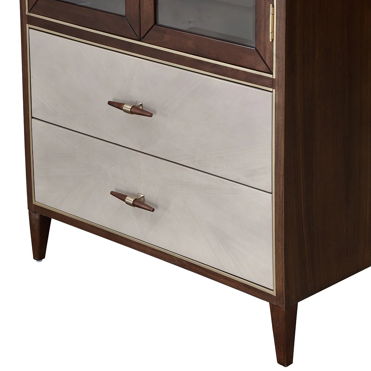 Houston Display Cabinet - Walnut - Image 9