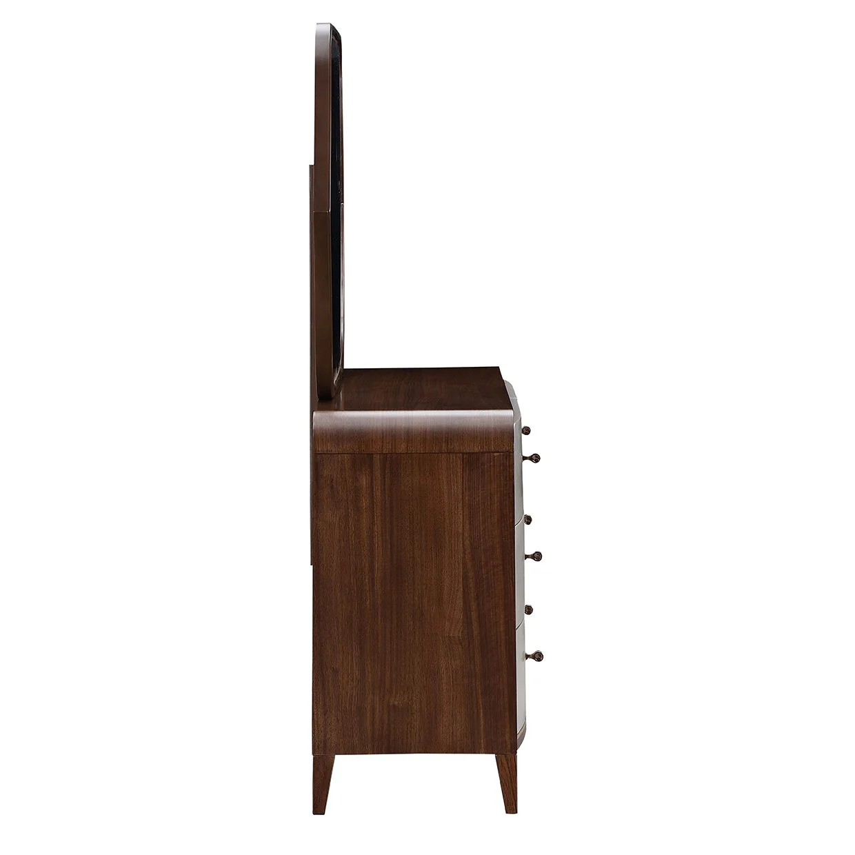 Houston Dresser with Mirror - Walnut - Image 3