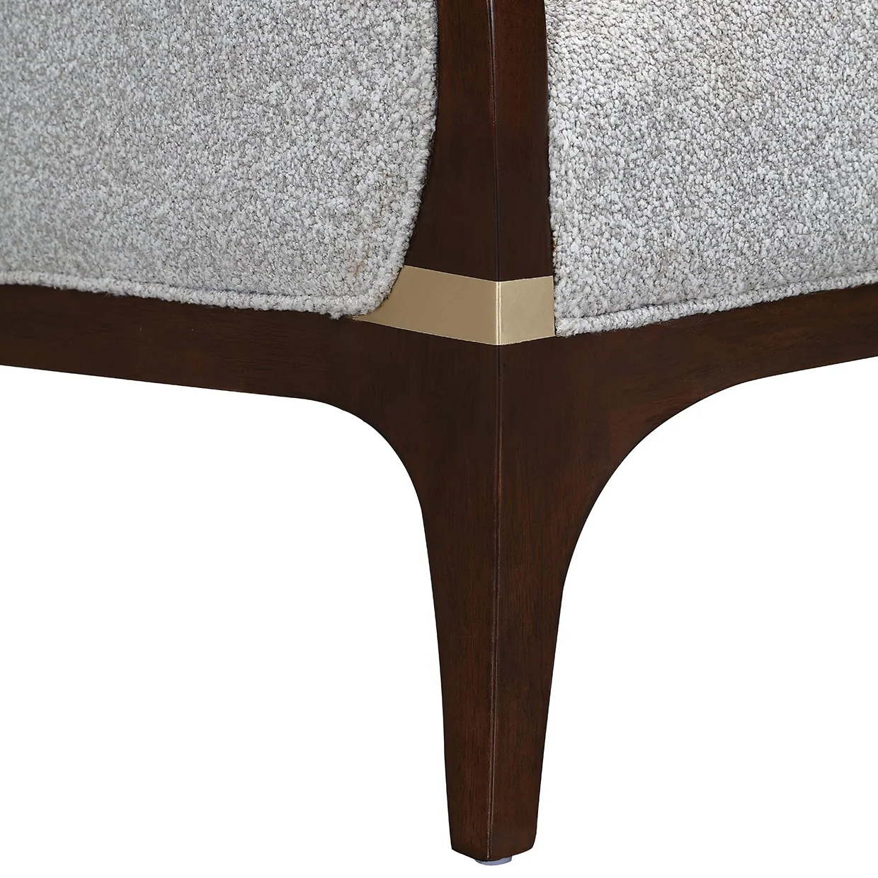 Houston Matching Chair - Pebble/Walnut - Image 9
