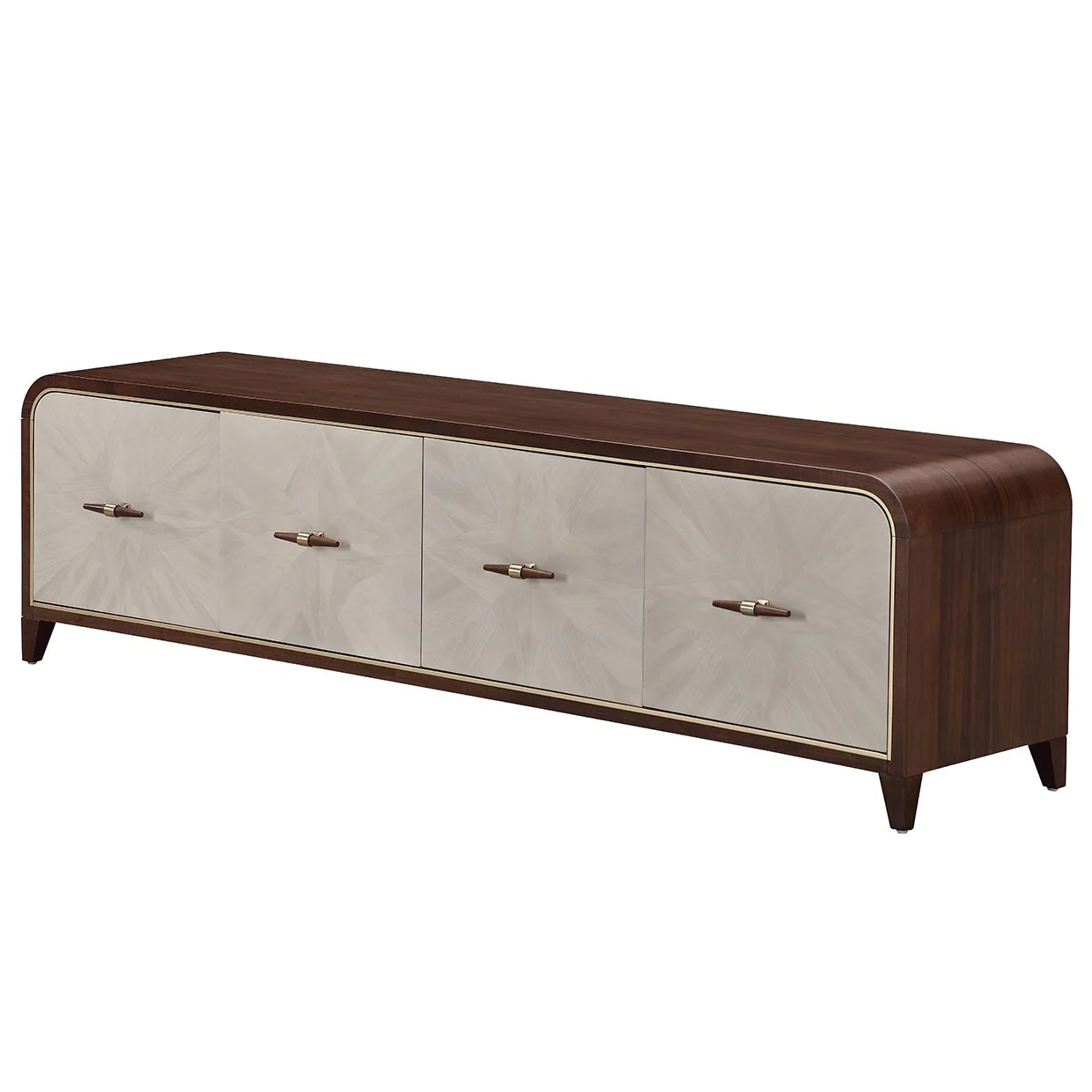 Houston Media Cabinet - Walnut - Image 10