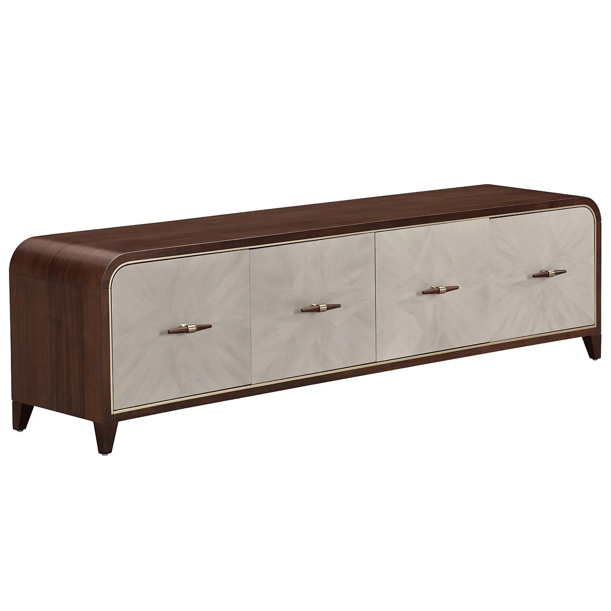 Houston Media Cabinet - Walnut - Image 2