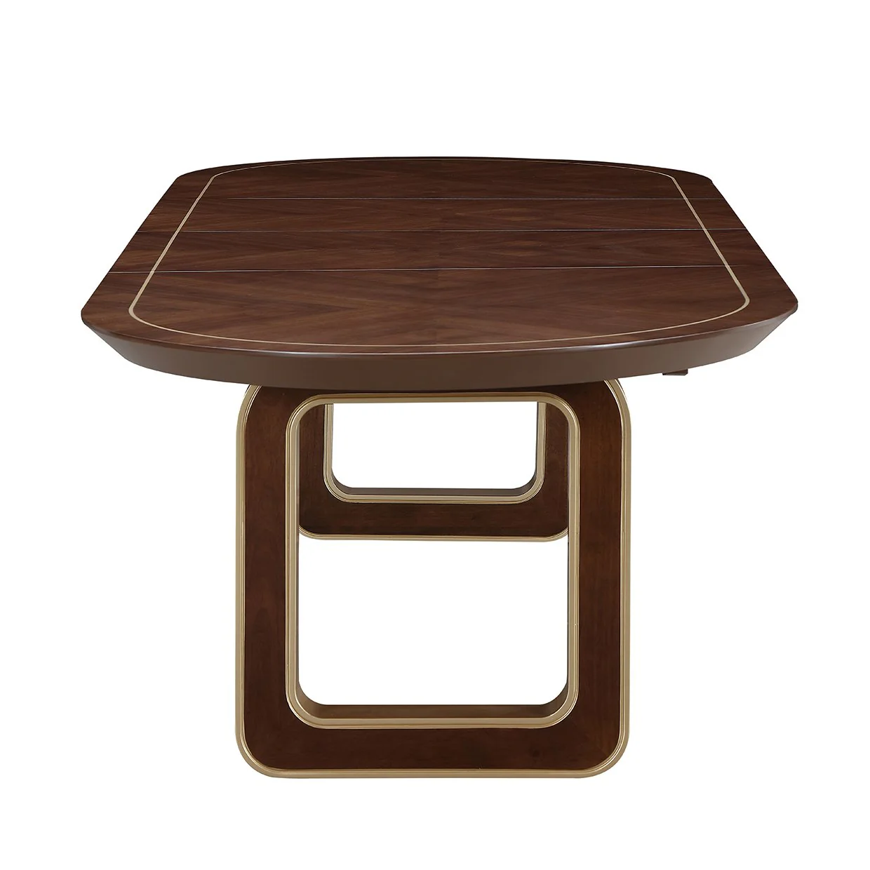 Houston Oval Dining Table - Walnut - Image 5