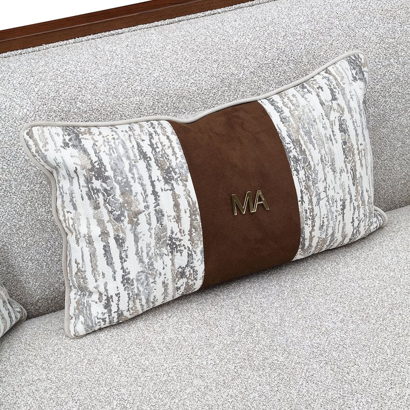Houston Sofa - Pebble/Walnut - Image 10
