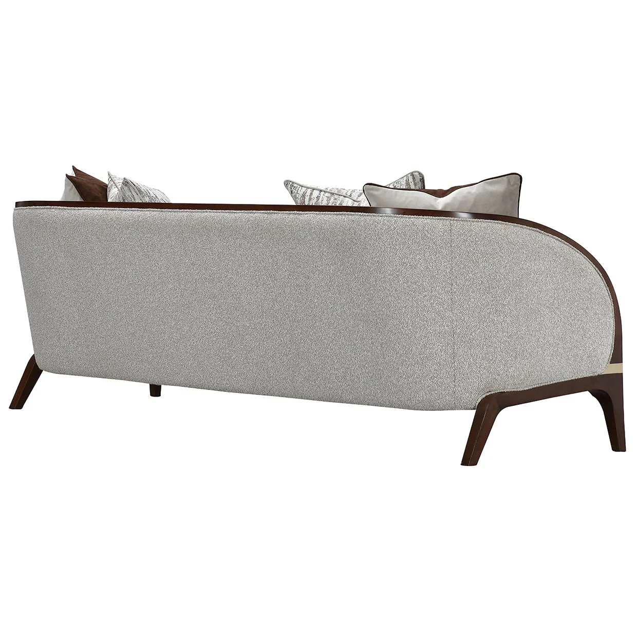 Houston Sofa - Pebble/Walnut - Image 5