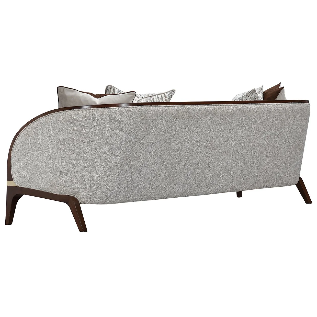 Houston Sofa - Pebble/Walnut - Image 7