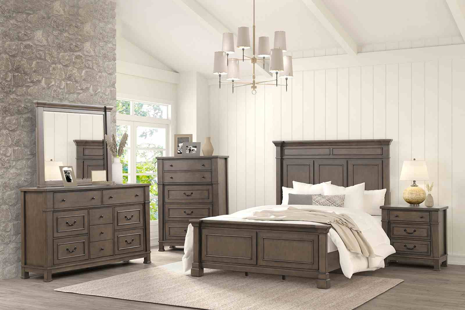 Huddersfield Nightstand W/ USB, Dark Walnut - Image 2