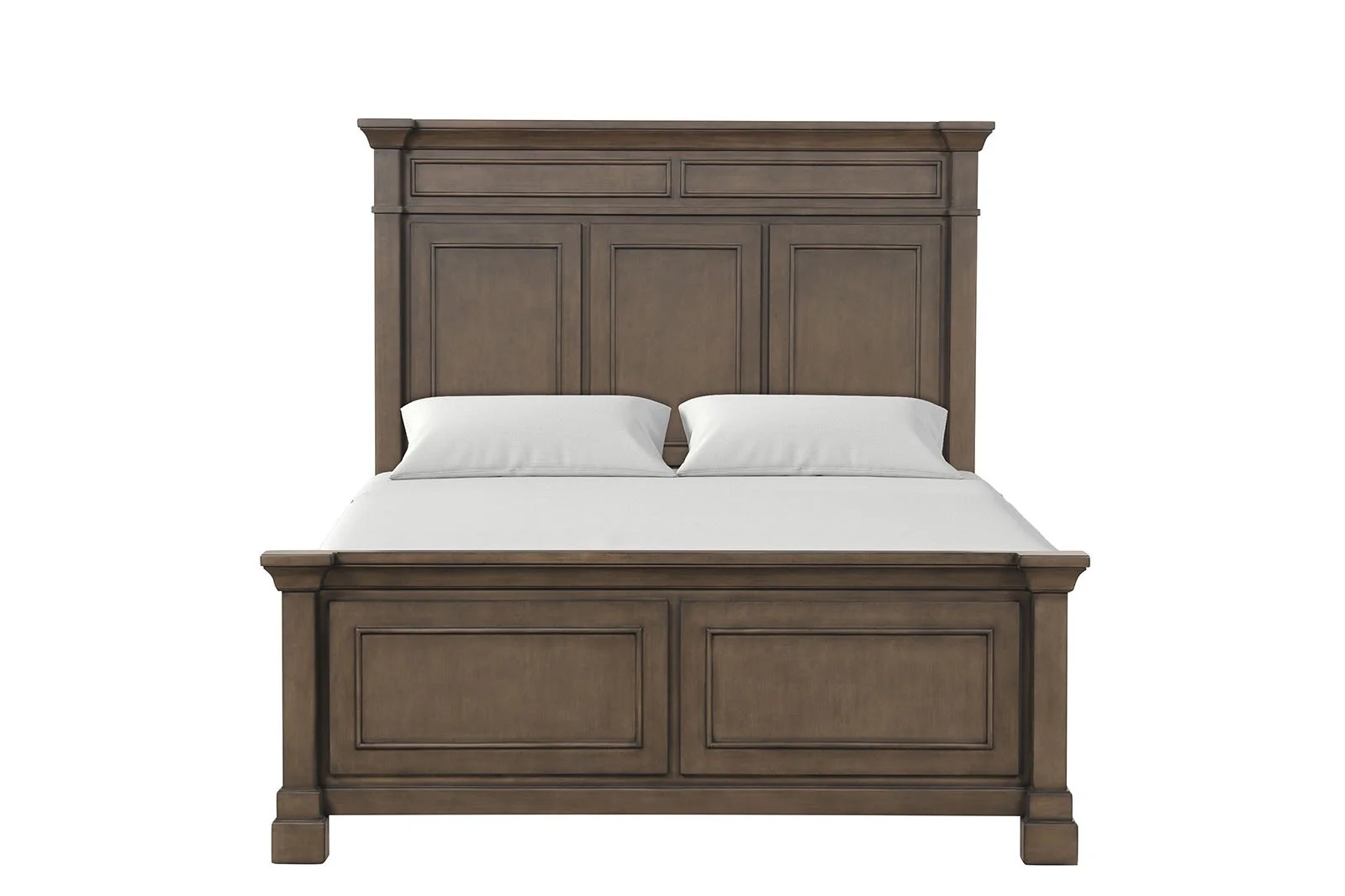 Huddersfield Queen Bed, Dark Walnut - Image 5