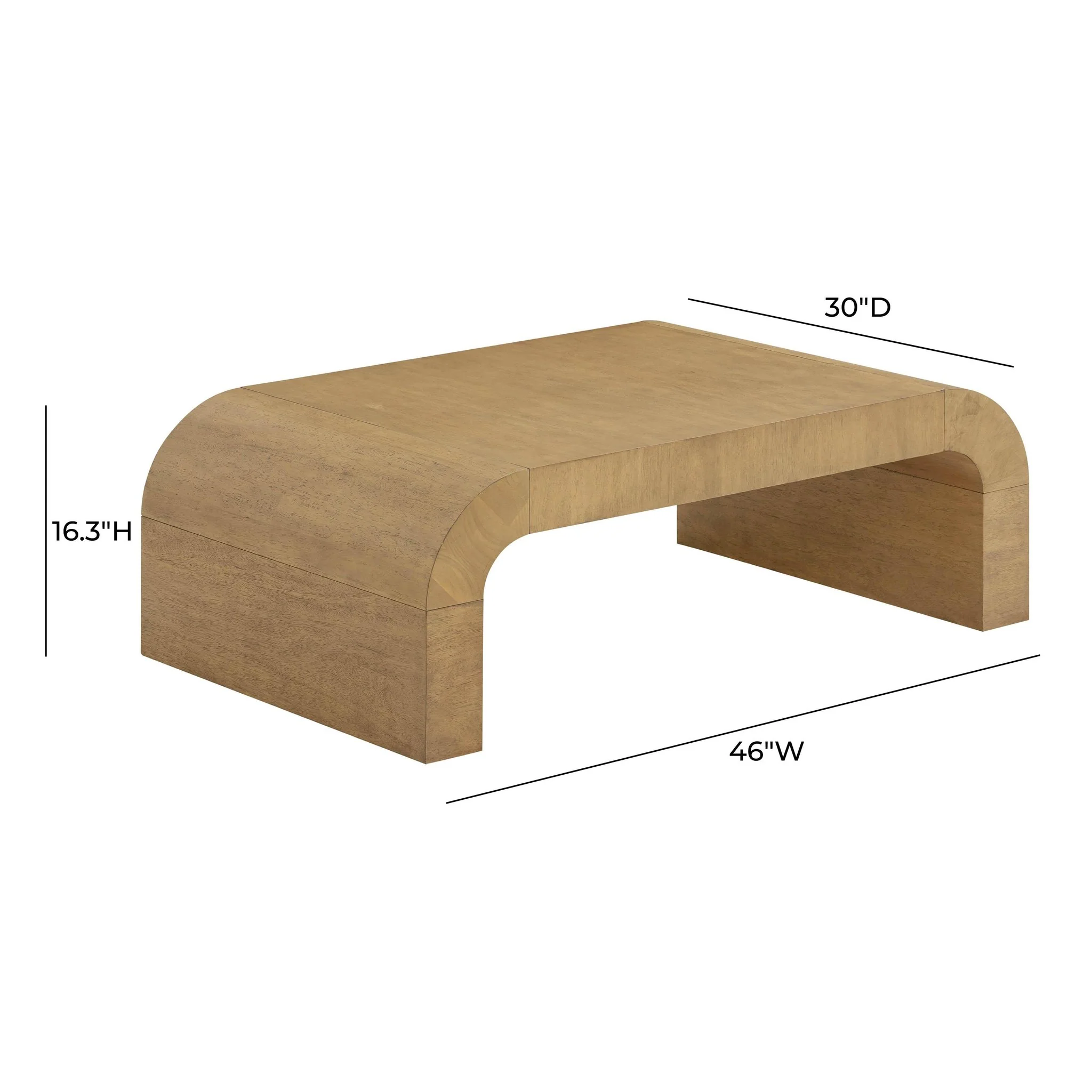 Hump Natural Coffee Table - Image 7