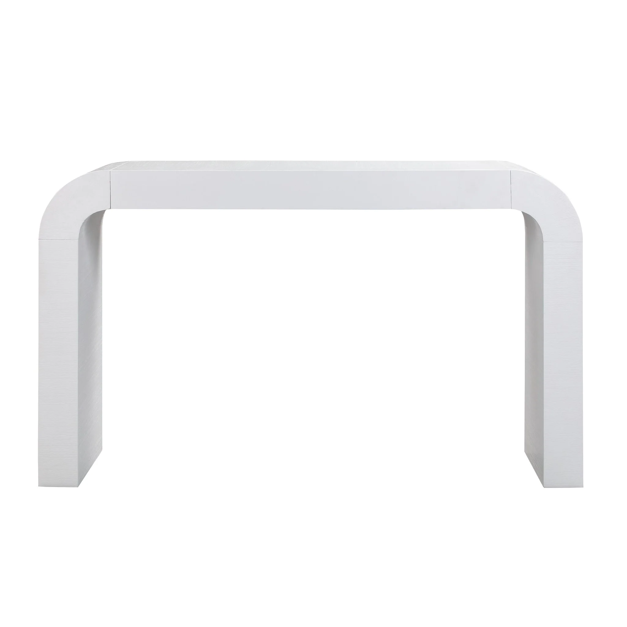 Hump White Console Table - Image 3