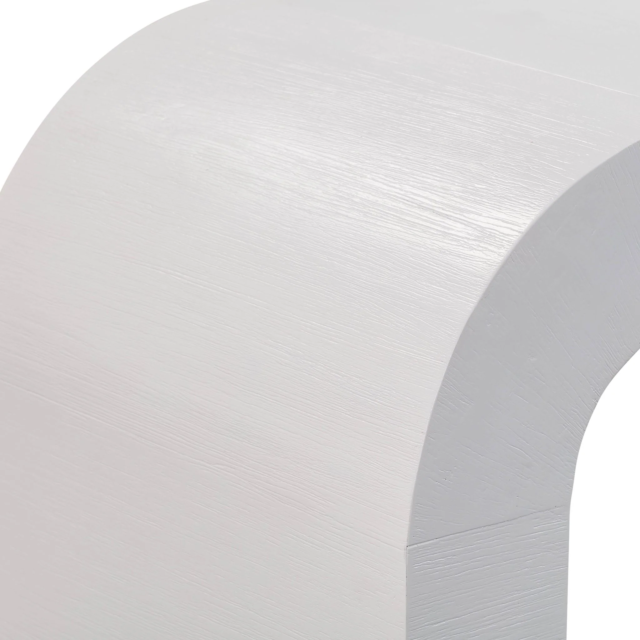 Hump White Console Table - Image 5