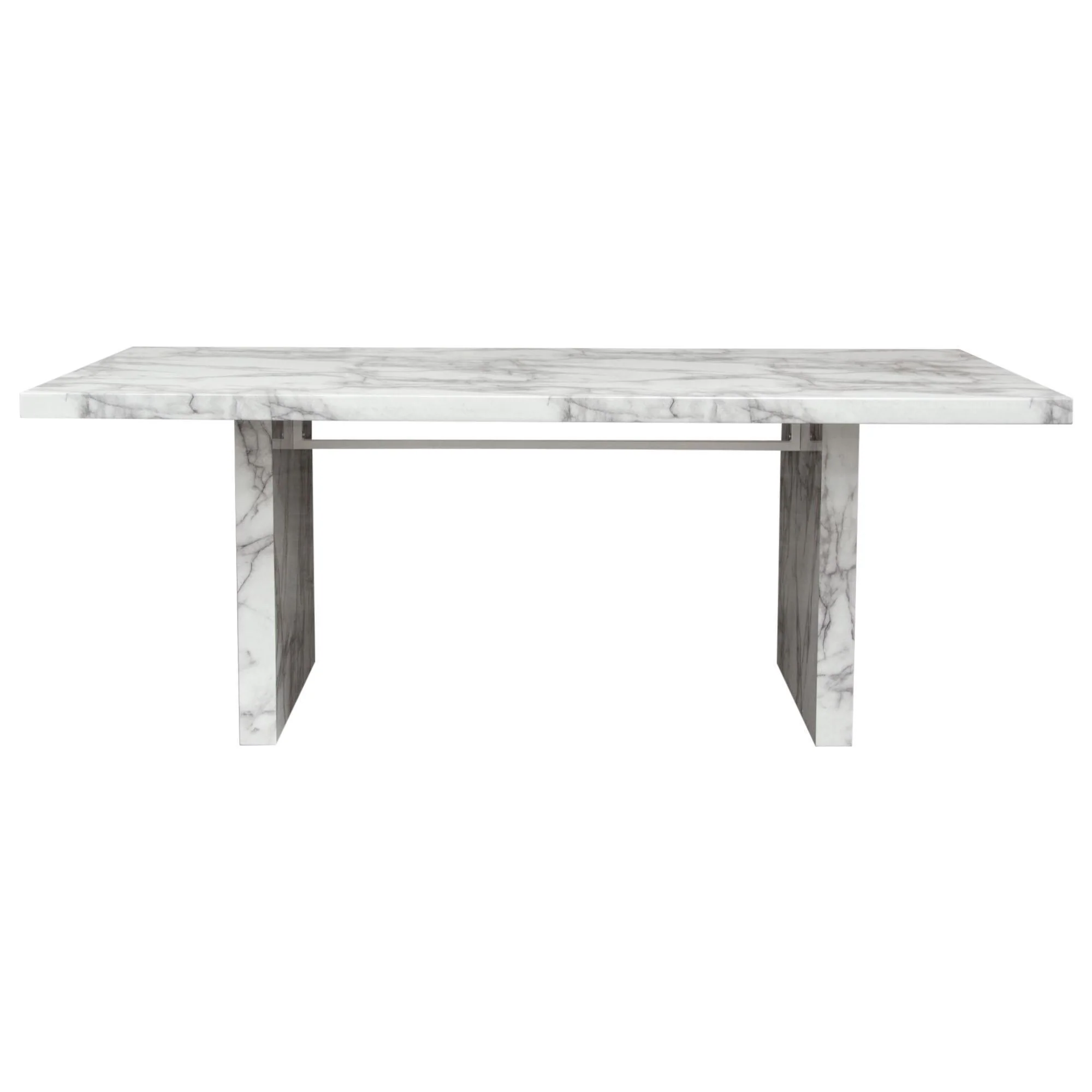 Icon Faux Marble Rectangular Dining Table by Diamond Sofa - Image 2