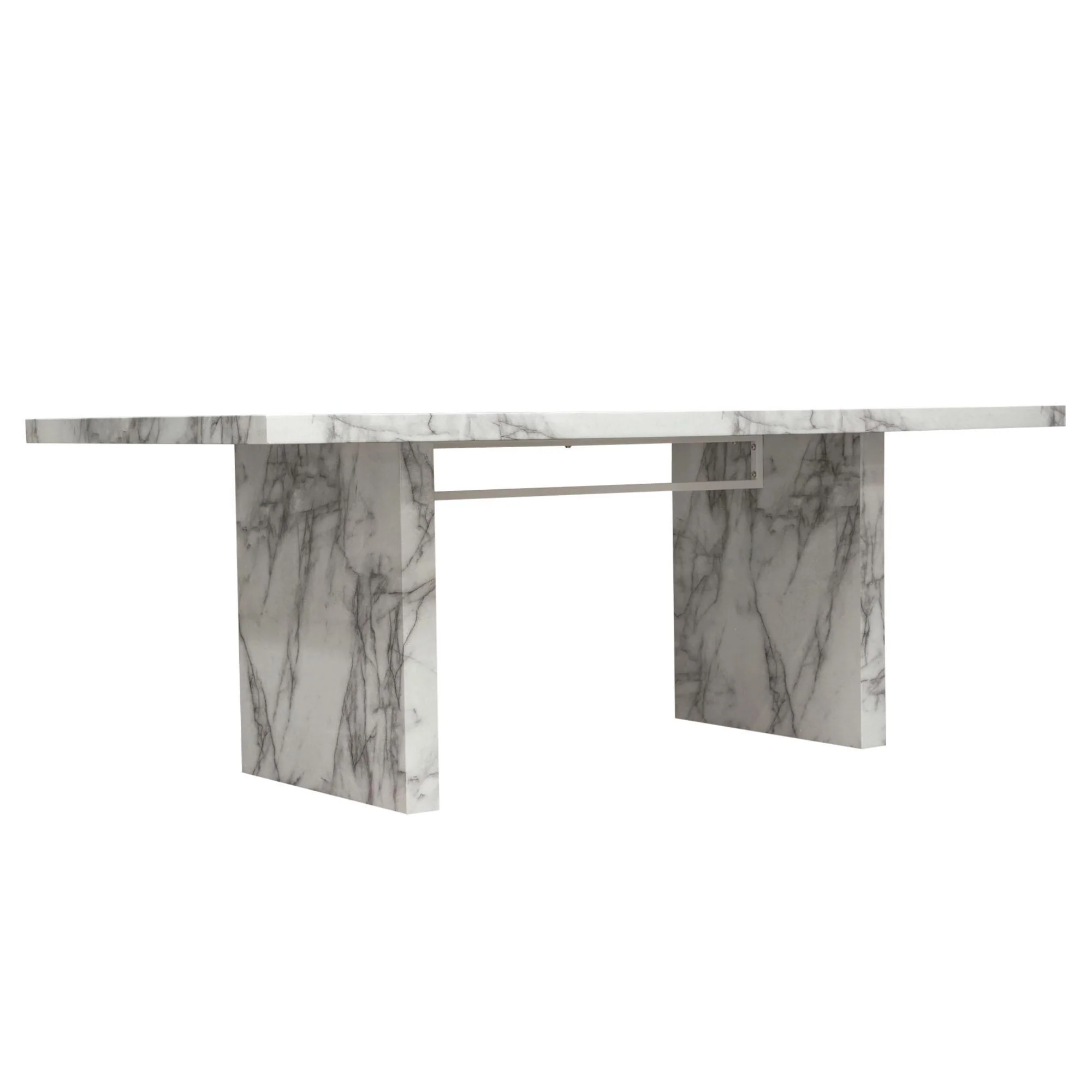 Icon Faux Marble Rectangular Dining Table by Diamond Sofa - Image 6