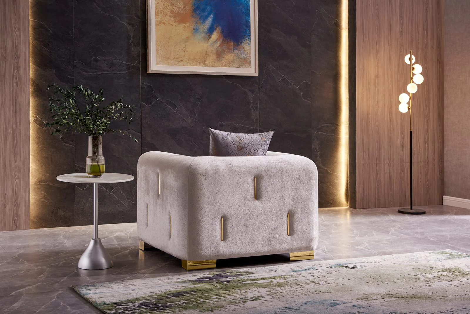 Impreza Chair Beige - Image 3