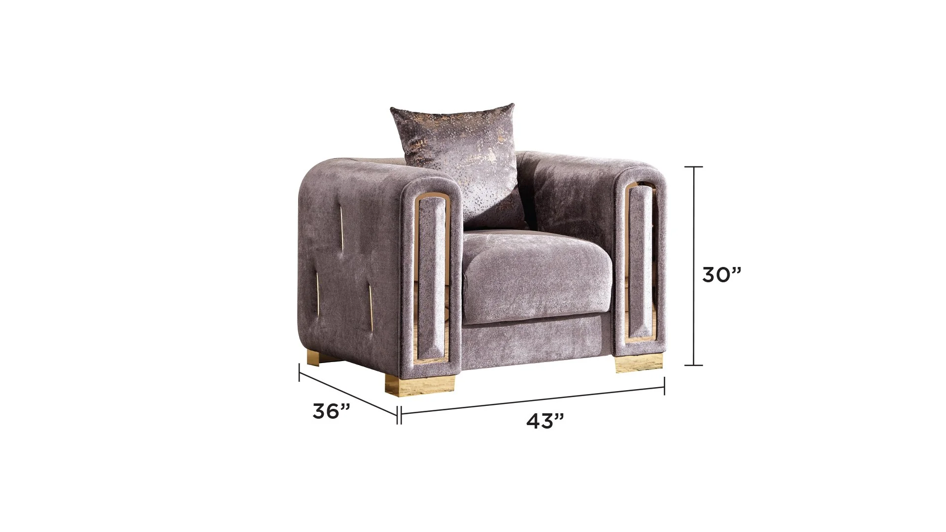 Impreza Chair Silver - Image 4