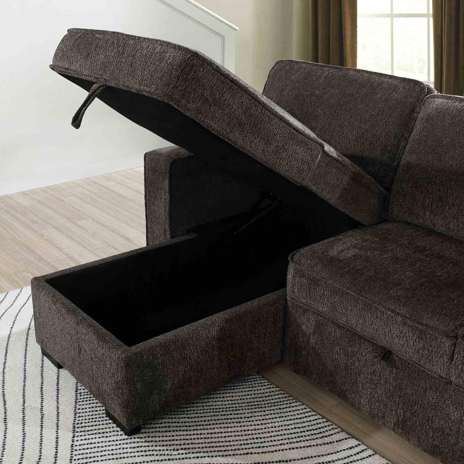 Ines Sectional, Dark Gray - Image 3