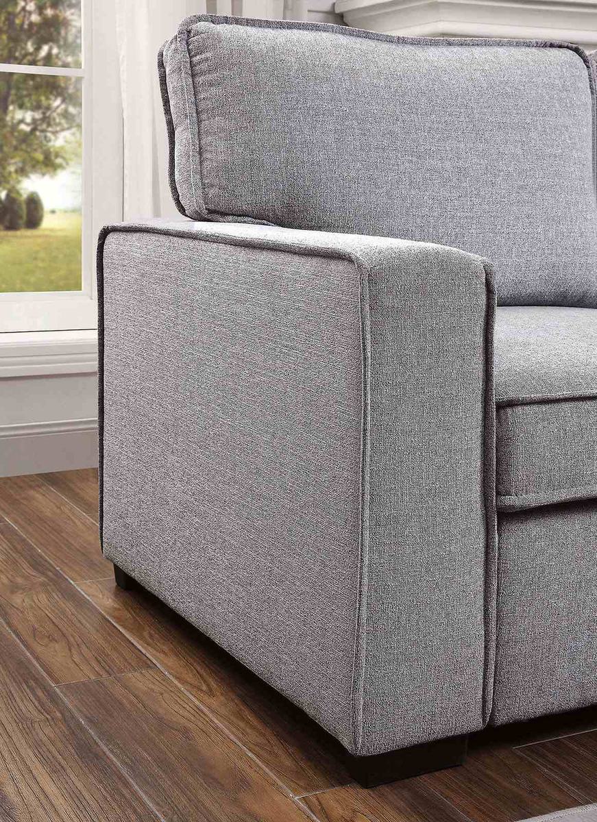 Ines Sectional, Gray - Image 5