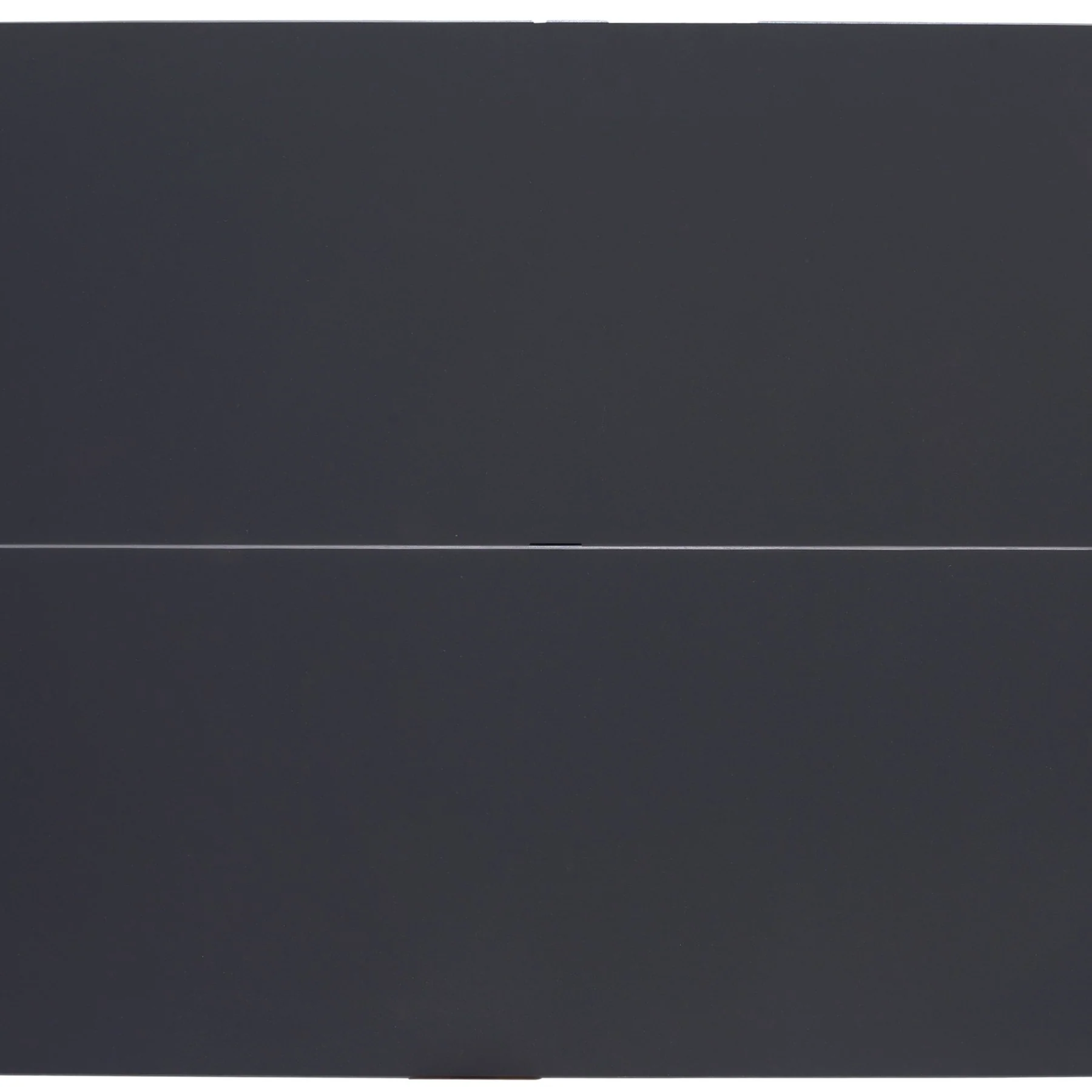 Ipanema Outdoor Dark Gray Rectangular Coffee Table with Teak Legs - Image 4