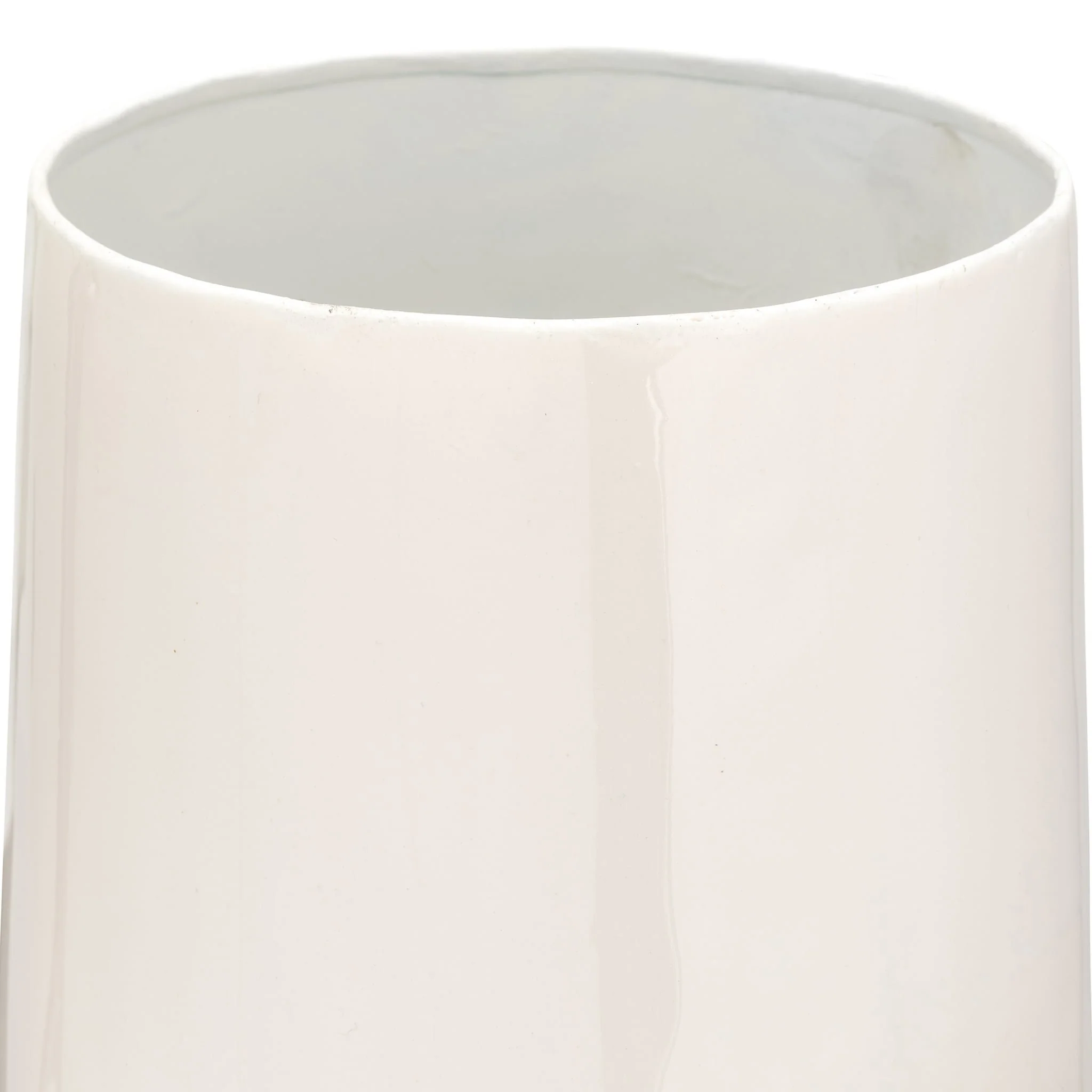 Iron,23"h,colored Stained Vase,white - Image 3