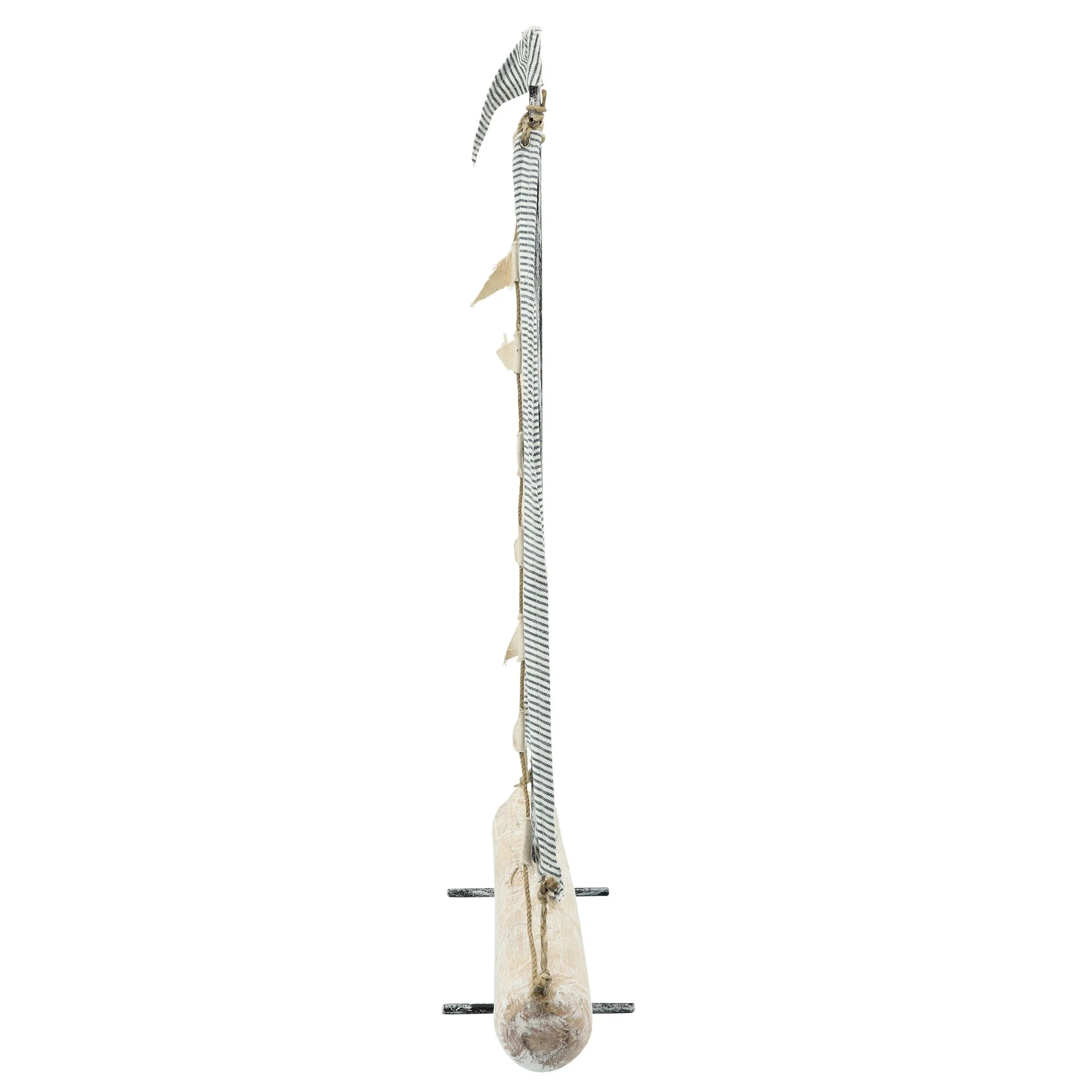 Iron 27" Sailboat W/ Cloth Sails, Multi - Image 4