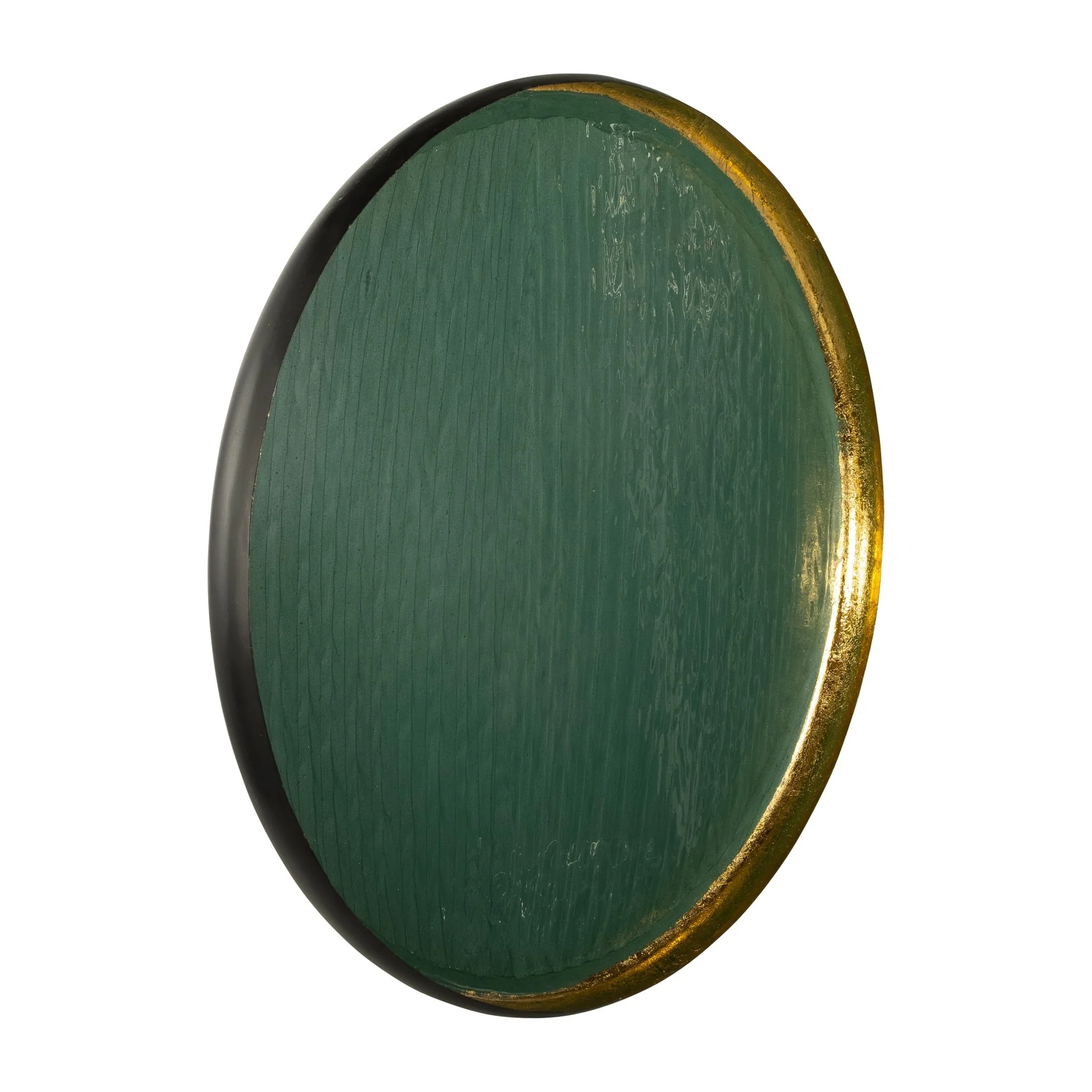 Iron, 29"circle Wall Deco,blue - Image 2