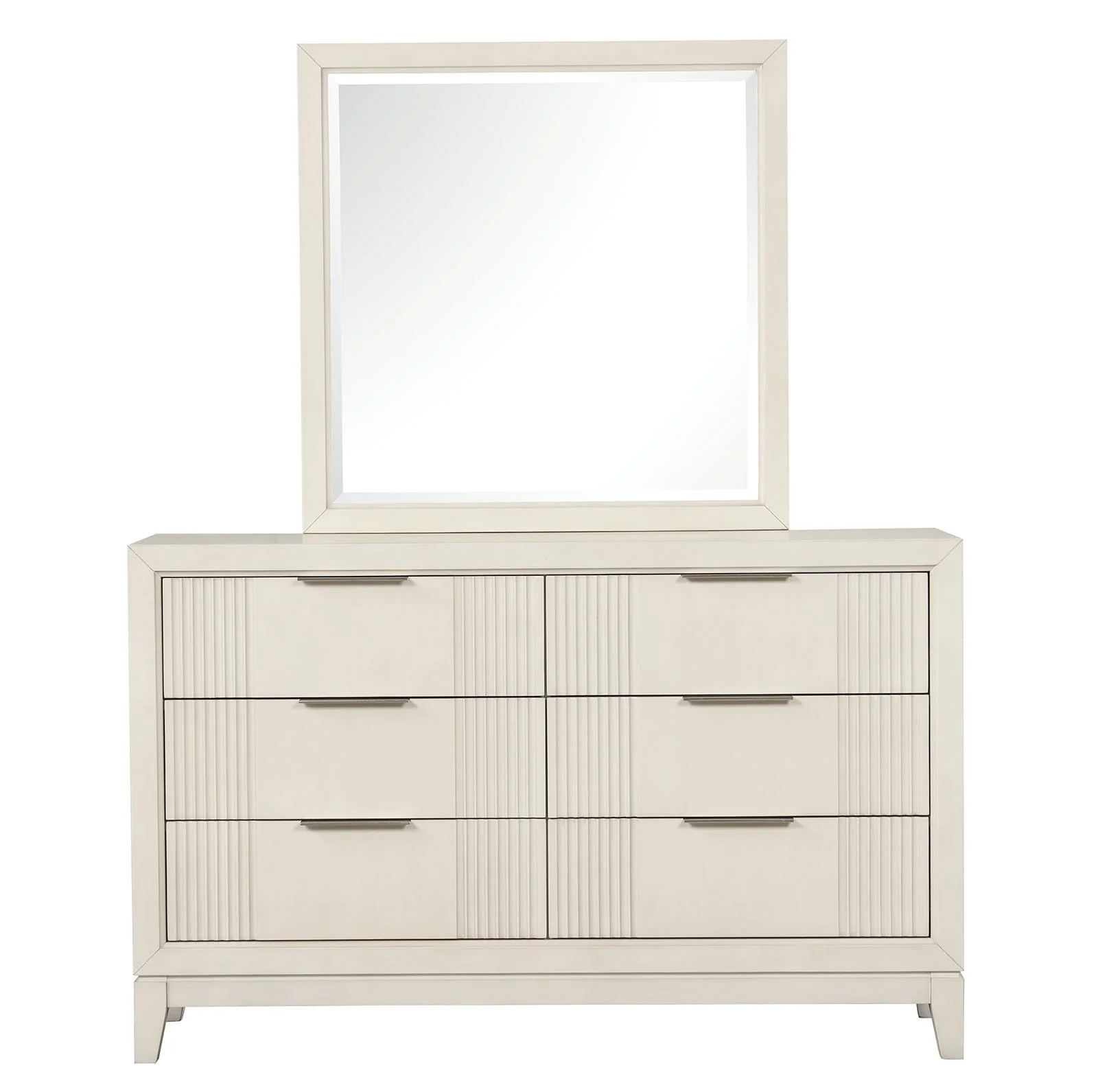 Isadore Dresser, Antique White - Image 4