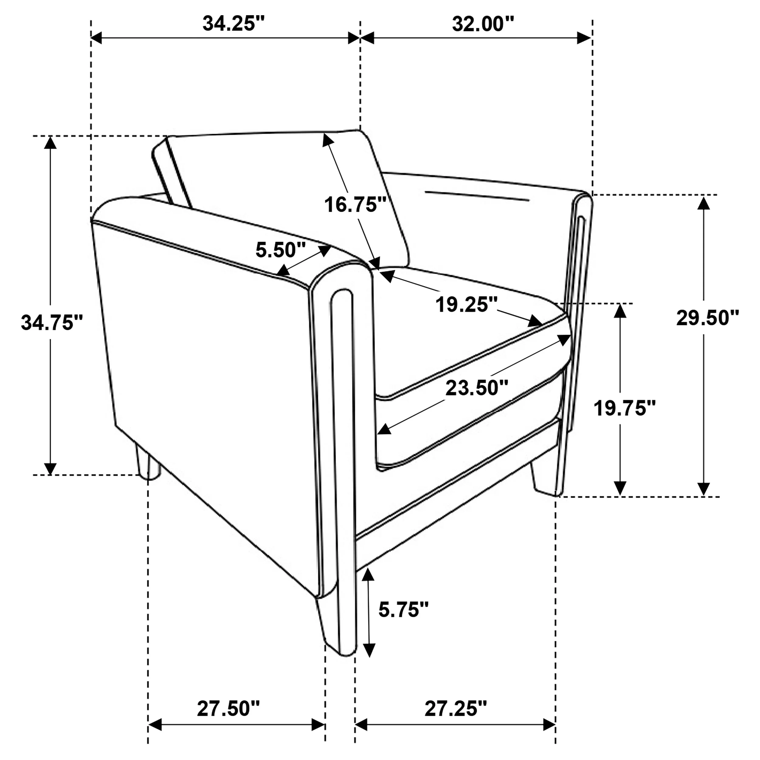 Islington Accent Chair - Image 8