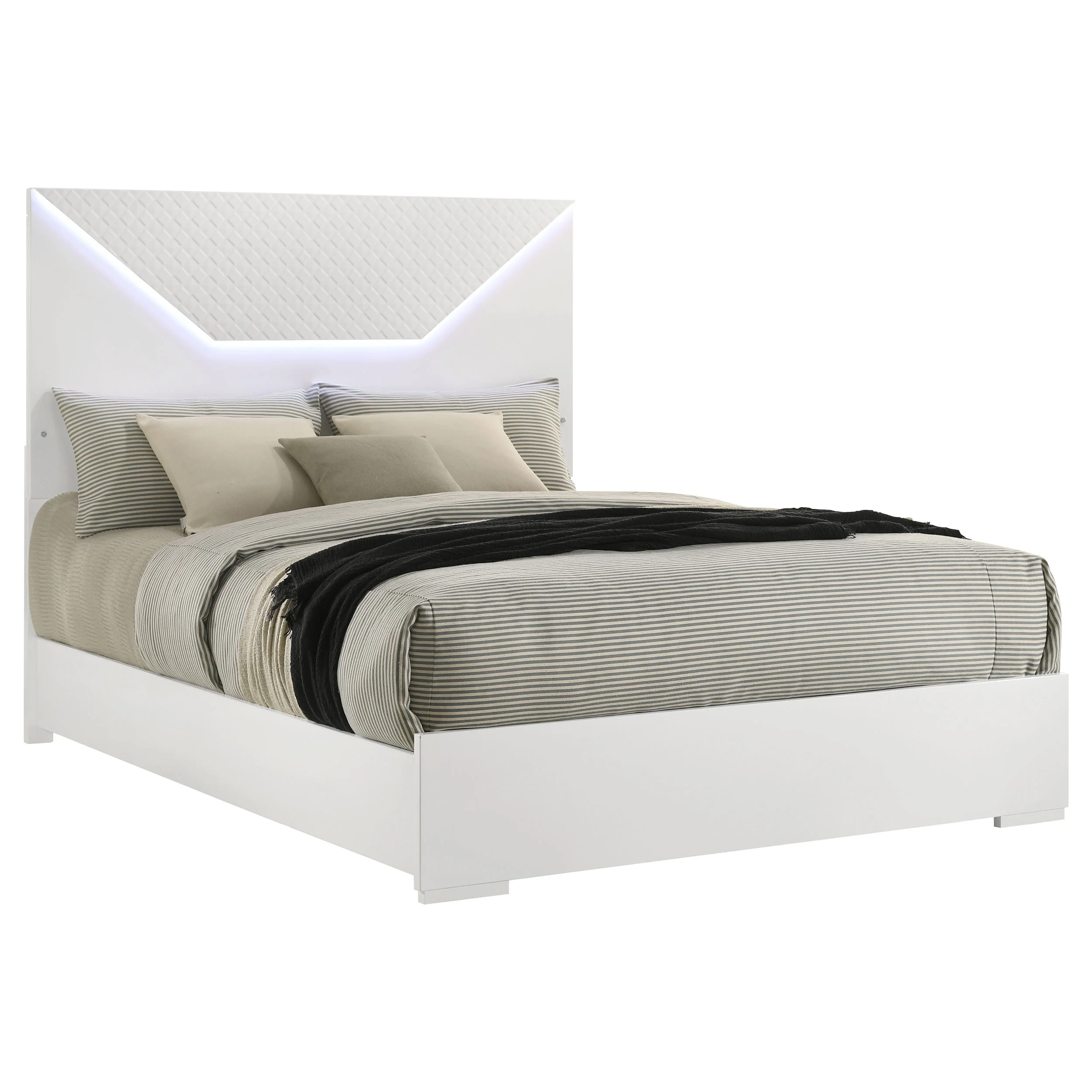 Ives Panel Bed with LED Lighting - Image 3
