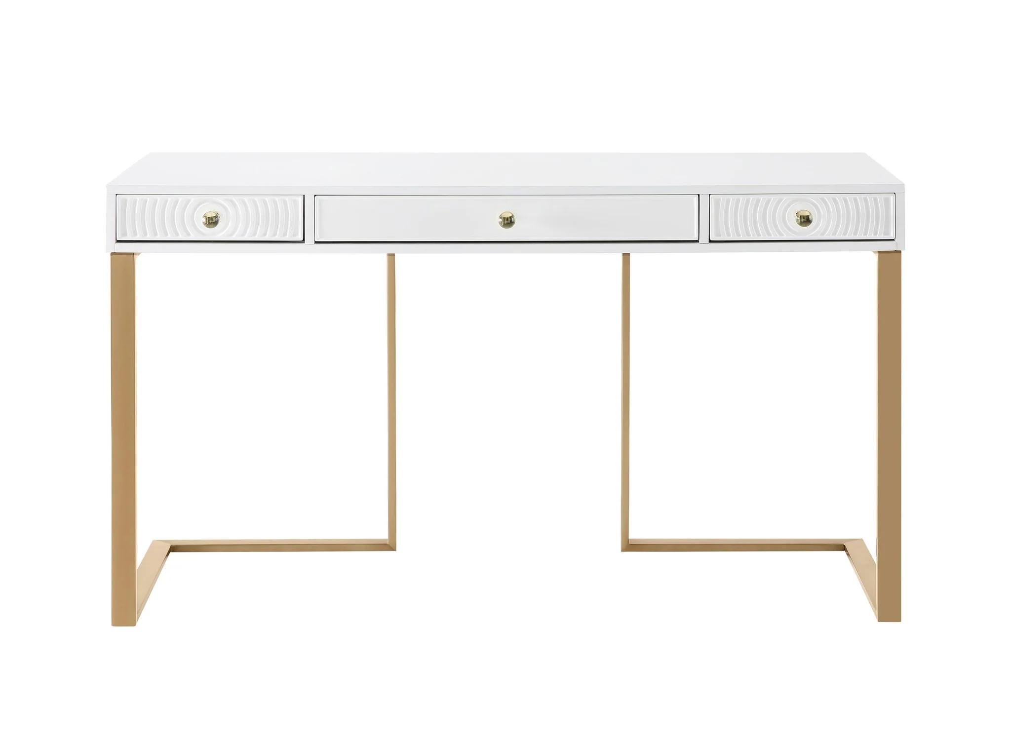 Janie White Lacquer Desk - Image 3