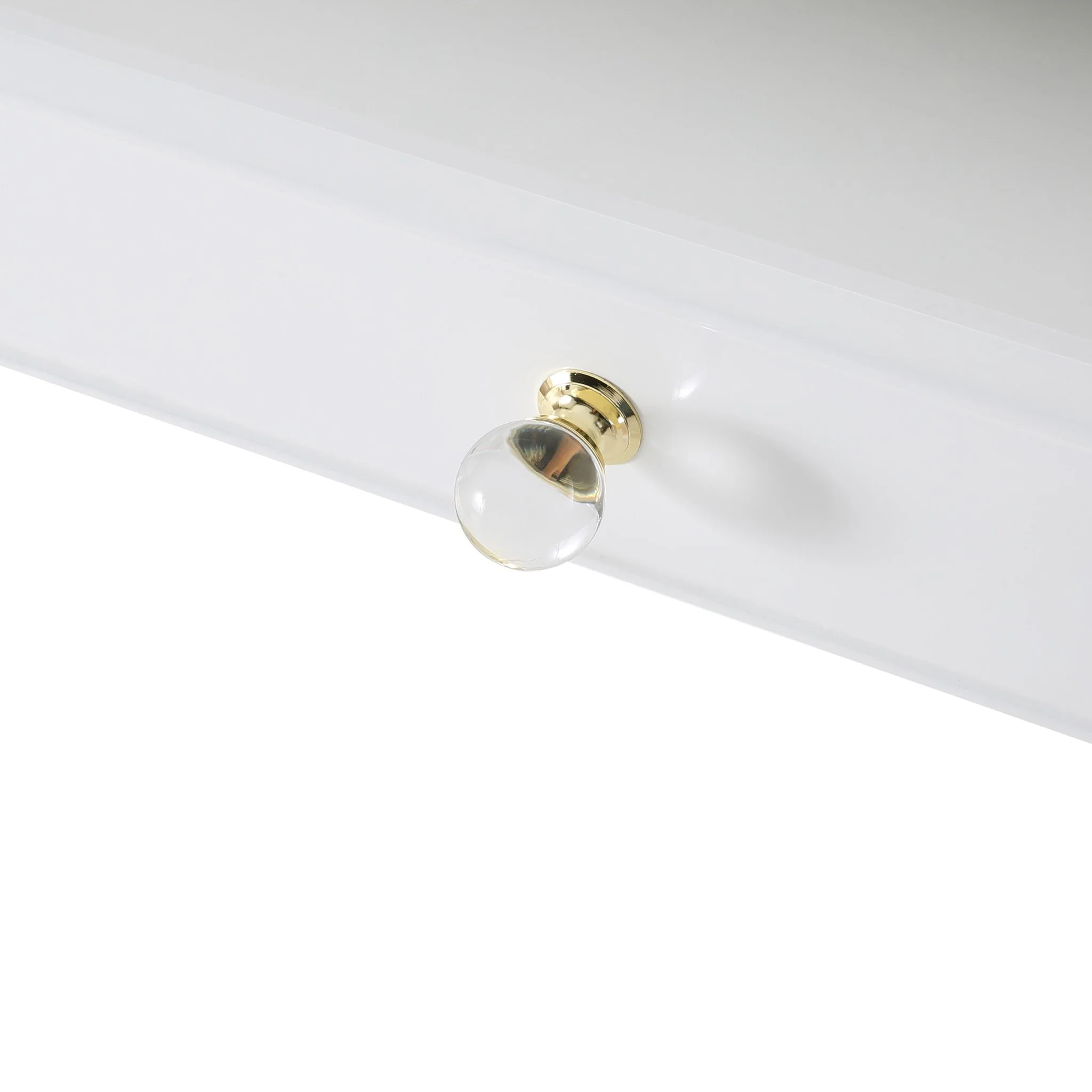 Janie White Lacquer Desk - Image 7